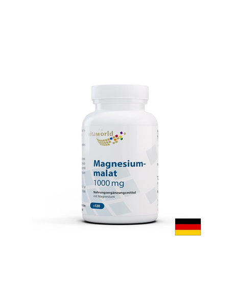 Магнезий (малат) - мускулна и сърдечна функция, 120 капсули - Feel You