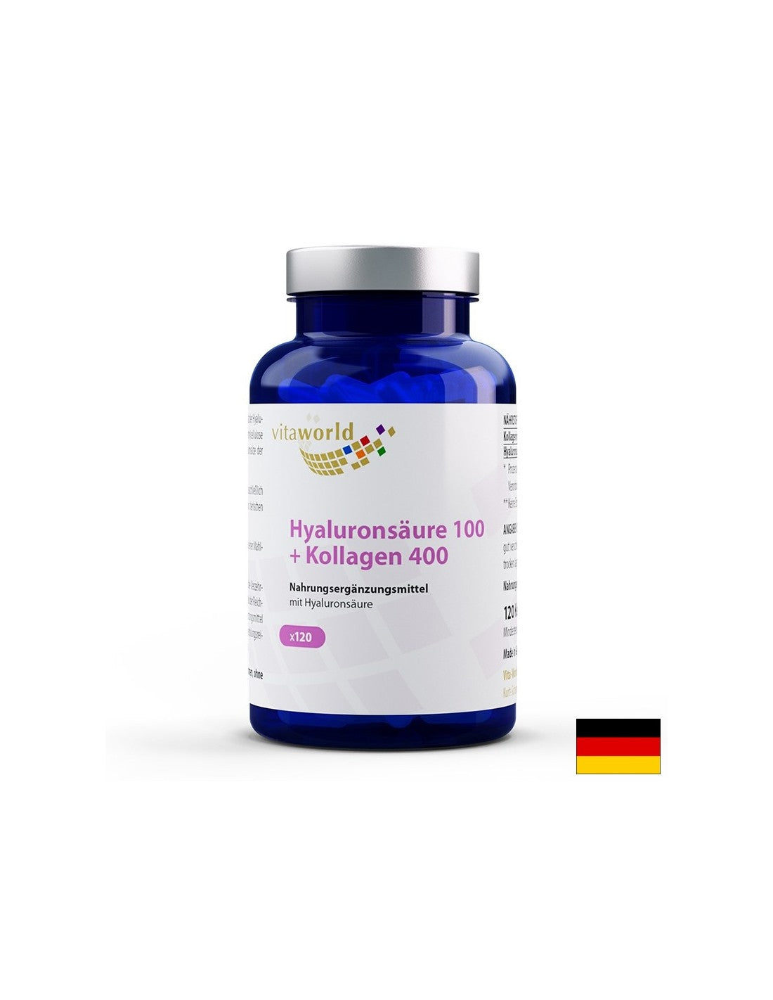 Антиейджинг - Хиалуронова киселина + Колаген, 120 капсули - Feel You