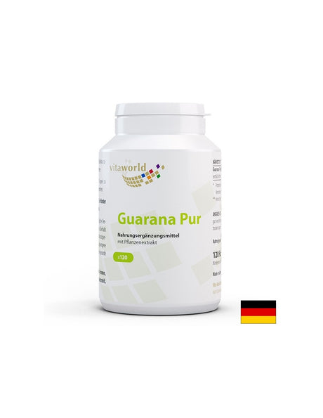 Горене на мазнини и повече енергия - Гуарана, 120 капсули - Feel You