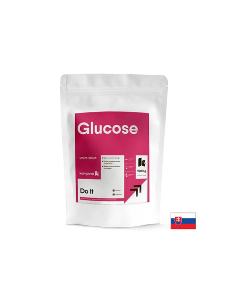 Глюкоза 120 g – Бърза енергия и възстановяване, 1500 g прах - Feel You