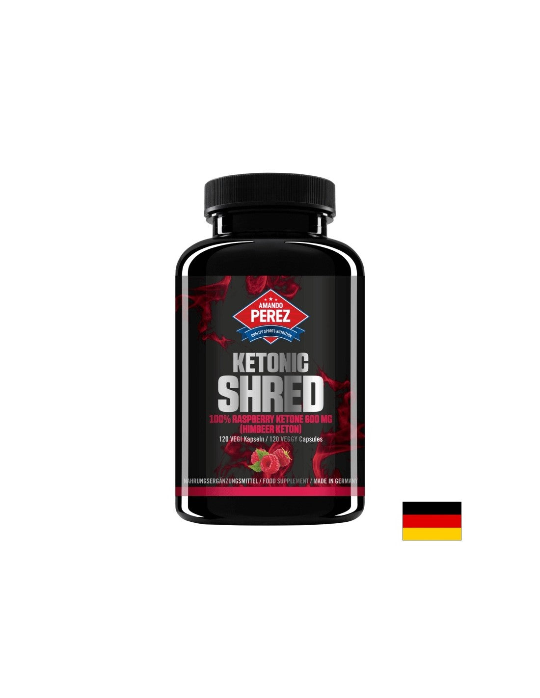 Малинови кетони – изгаряне на мазнините и отслабване, 1200 mg, 120 капсули за 2 месеца прием - Feel You