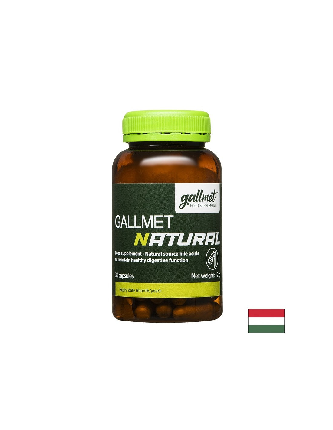Храносмилане - Волска жлъчка 125 mg, 30 капсули GALLMED - Feel You
