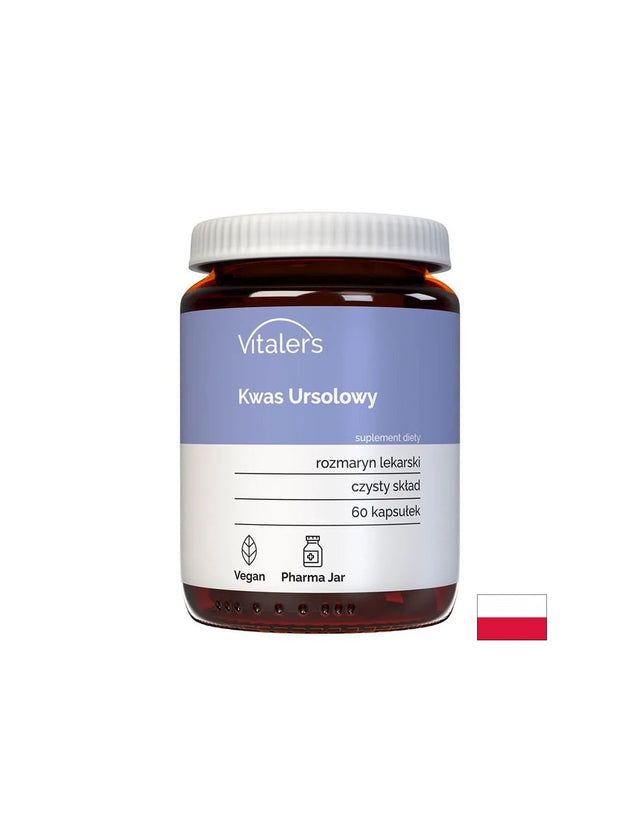 Урсолова киселина от розмарин – Възстановяване и тонус, 125 mg, 60 капсули - Feel You