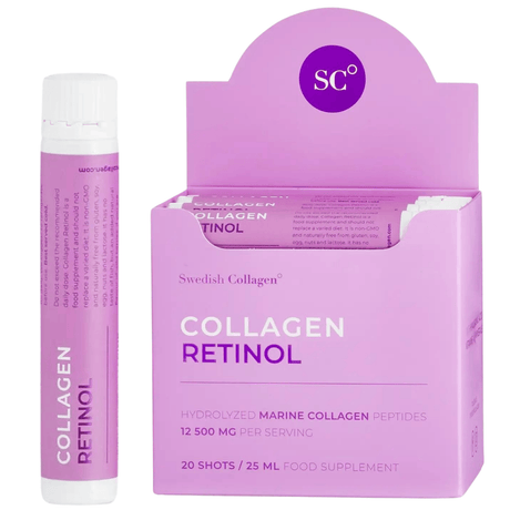 Рибен Колаген 12500 мг с Ретинол, Хиалуронова Кис., Биотин, МСМ /20 бр х 25 мл/ Swedish Collagen - Feel You