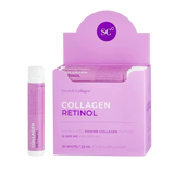 Fish Collagen 12500 mg with Retinol, Hyaluronic Acid, Biotin, MSM /30 pcs x 25 ml/ Swedish Collagen