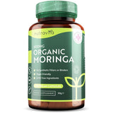 Organic Moringa - Био Моринга 600 mg 120 Веган Капсули - Nutra Best Bulgaria