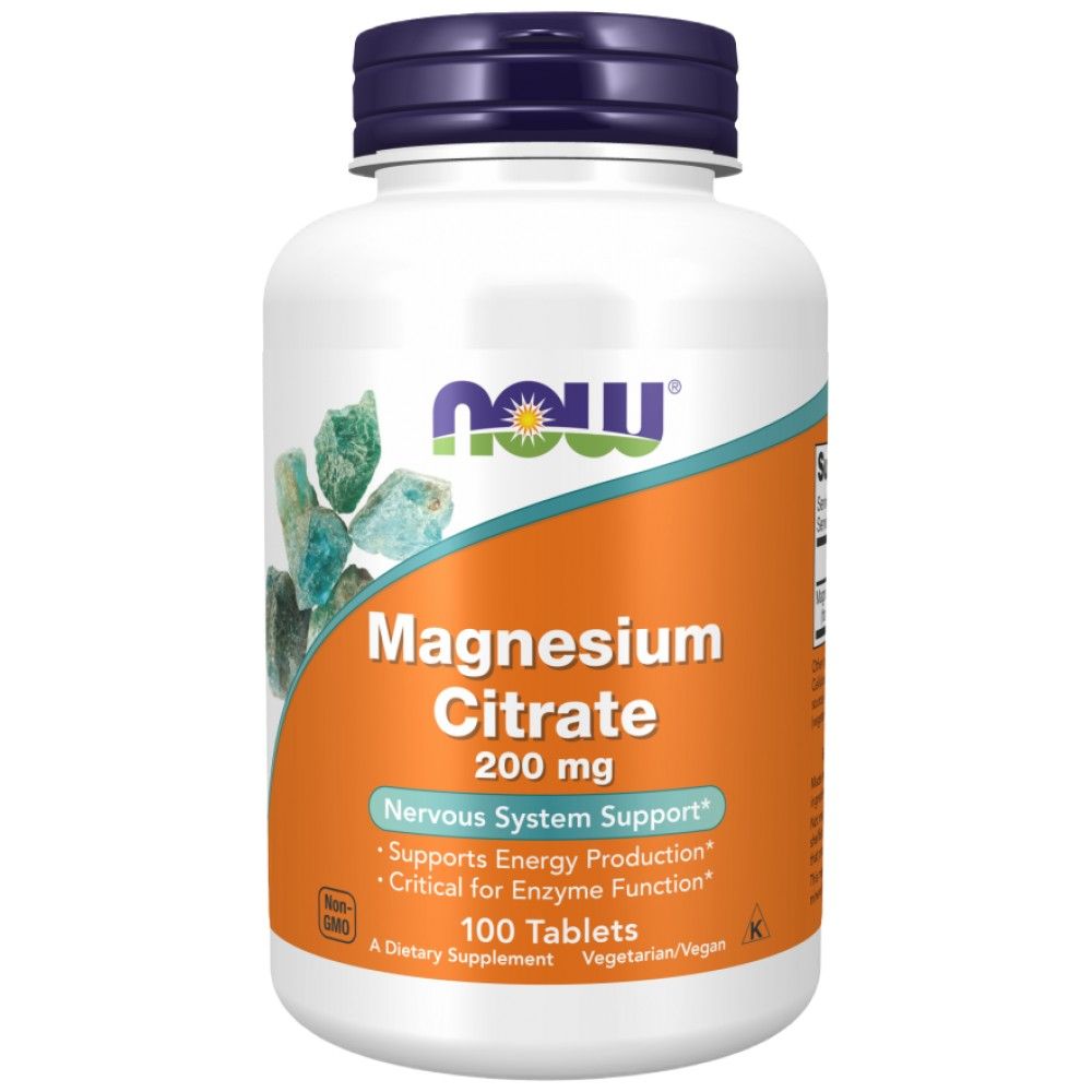 Magnesium Citrate 200 mg - 100 Таблетки - Feel You