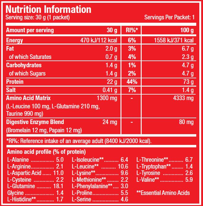 100% Whey Protein Professional 0.03 kg - Feel You