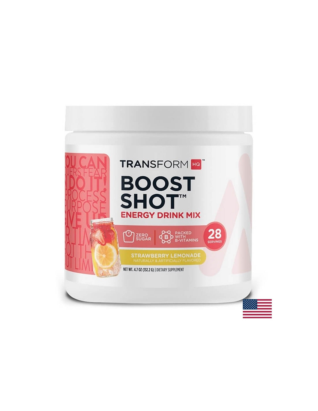 Енергийна напитка с вкус ягодова лимонада, 132.2 g прах - Feel You