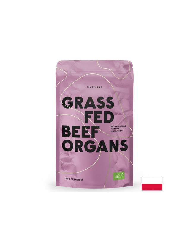 Нервна и имунна система - Говежди органи (черен дроб, бъбрек, сърце), 135 g прах - Feel You