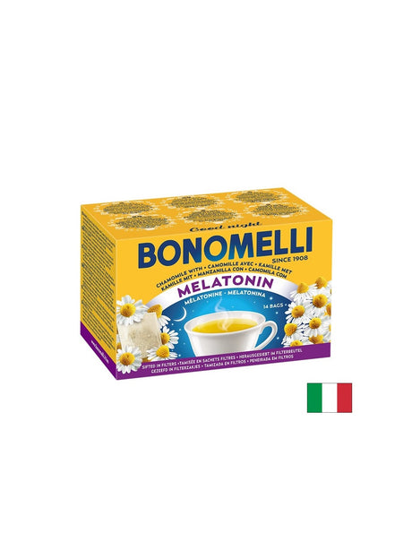 Чай лайка, мелатонин и магнезий - Спокоен сън и стрес контрол, 14 филтърни пакетчета - Feel You