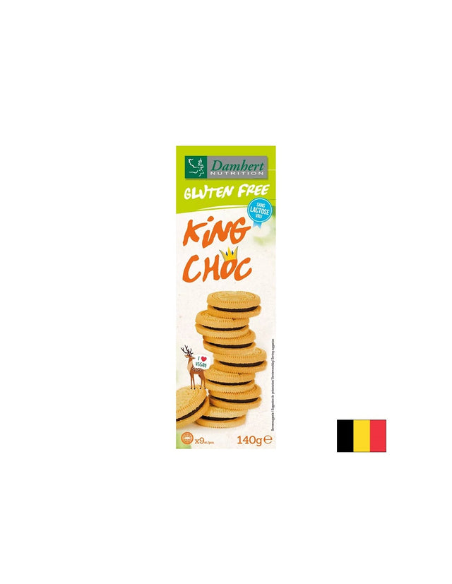 Безглутенови бисквити с шоколадов крем, 140 g - Feel You