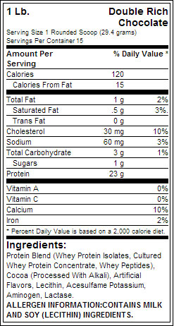 100% Whey Gold Standard - 0.454 kg - Feel You