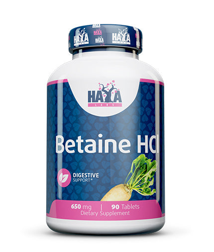 Betaine HCL 650 mg / 90 Tabs