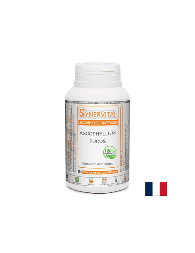 Отслабване и щитовидна жлеза - Фукус (кафяви водорасли) 146 mg, 60 капсули - Feel You