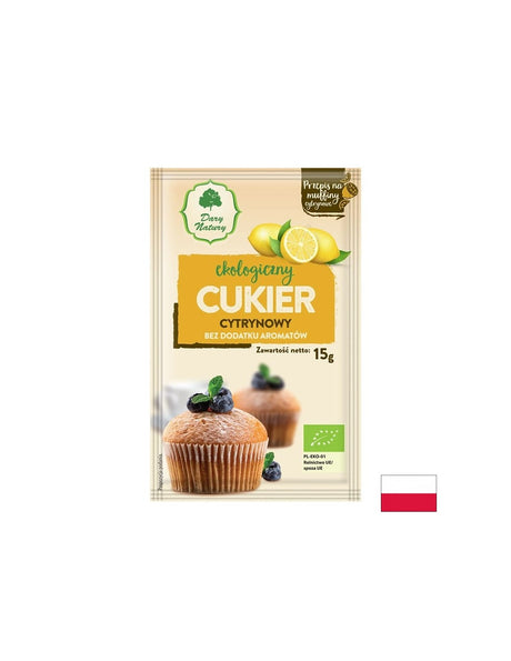 Лимонена захар Био, 15 пакетчета х 15 g - Feel You