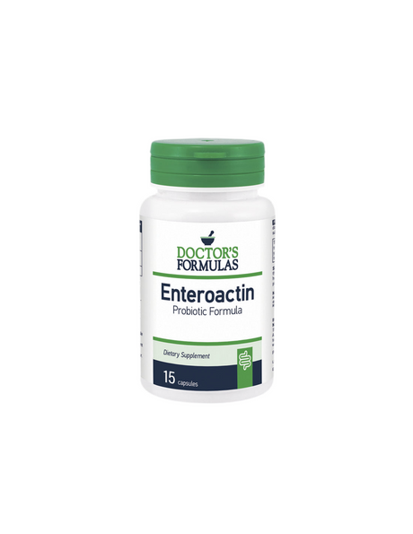 Ентероактин Пробиотична Формула, 15 капсули Doctor’s Formulas - Feel You