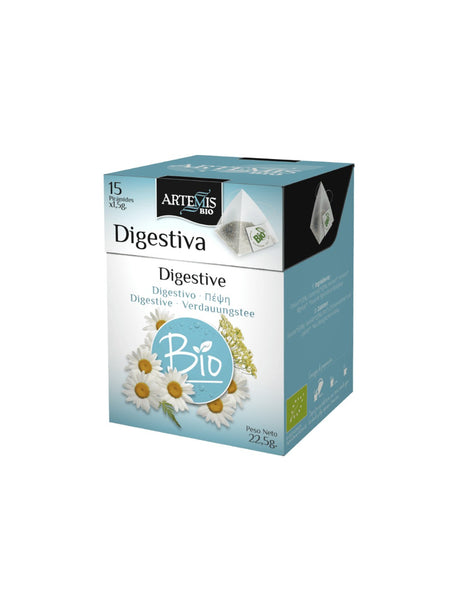 Чай за добро храносмилане Био, 15 филтърни пакетчета - Feel You