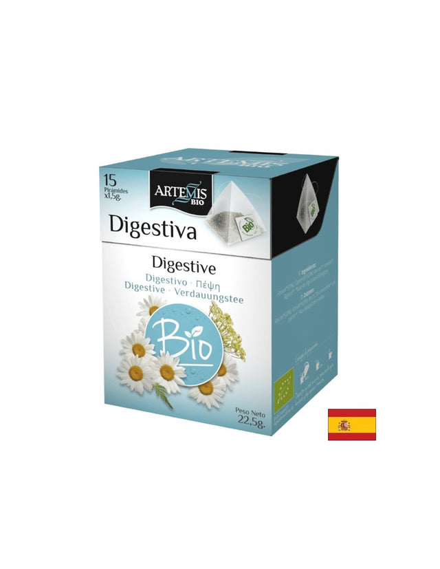 Чай за добро храносмилане Био, 15 филтърни пакетчета - Feel You