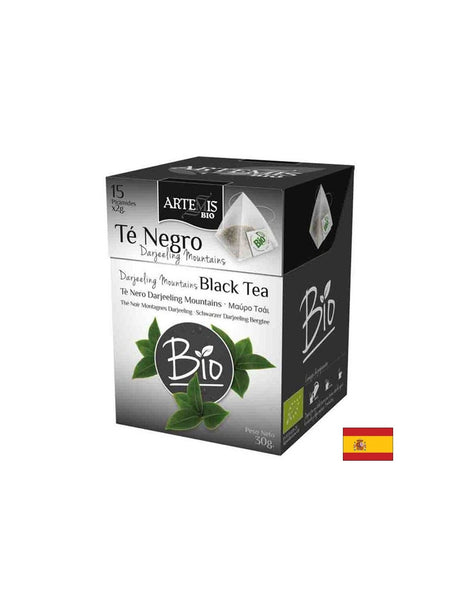 Черен чай Дарджилинг Био, 15 филтърни пакетчета - Feel You