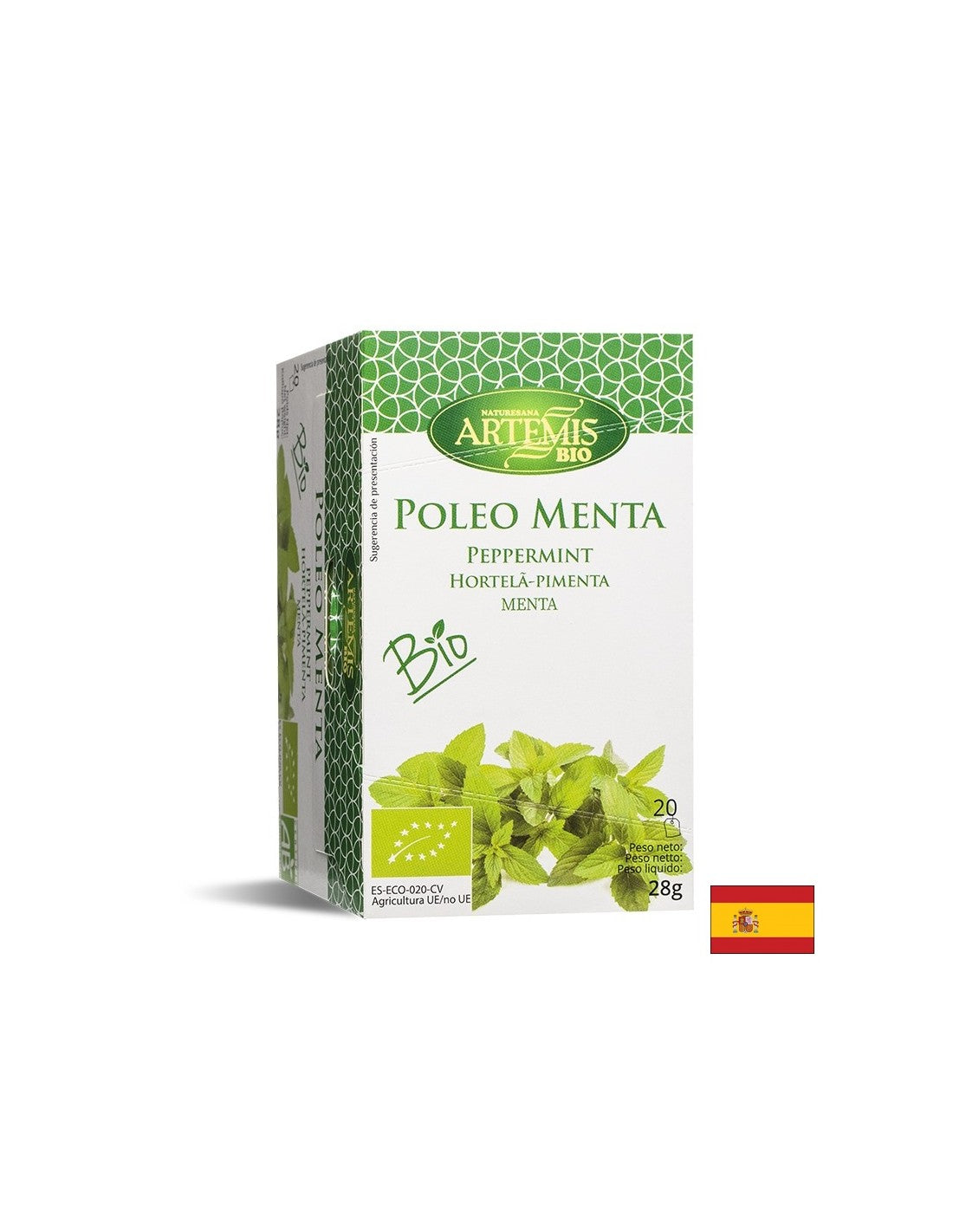 Чай от Мента, БИО, 15 филтърни пакетчета - Feel You