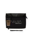 15 Set Nouba: Nouba, Eyebrow Brush + Nouba, Eyebrow Gel, 7 ml + Textile Makeup Bag, Black - Feel You