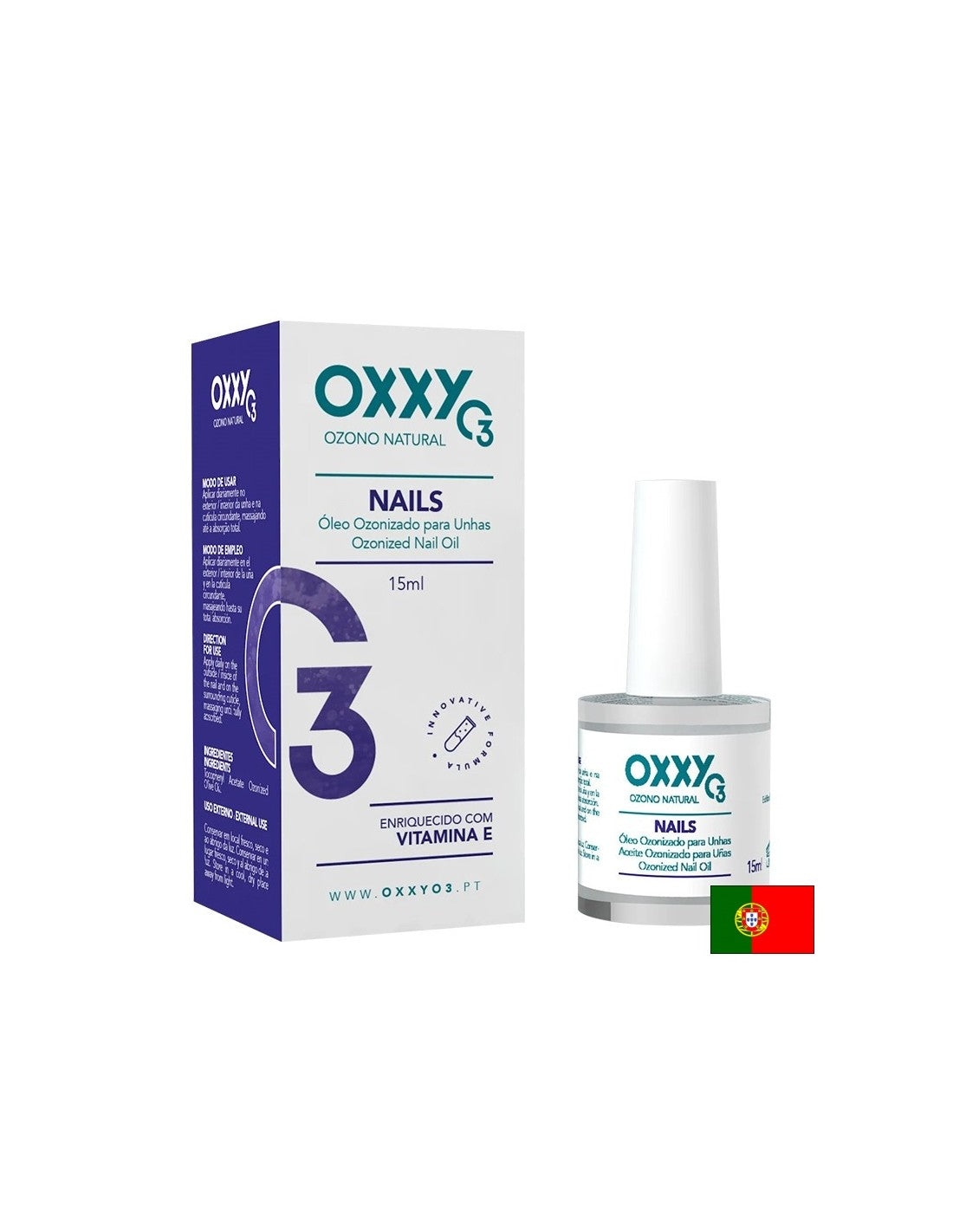 Озонирано масло с витамин Е за здрави и подхранени нокти, 15 ml - Feel You