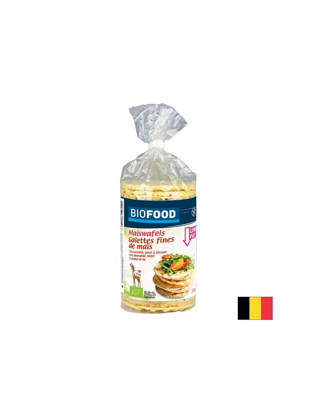 Царевични хрупки с ленено семе, БИО, 150 g - Feel You