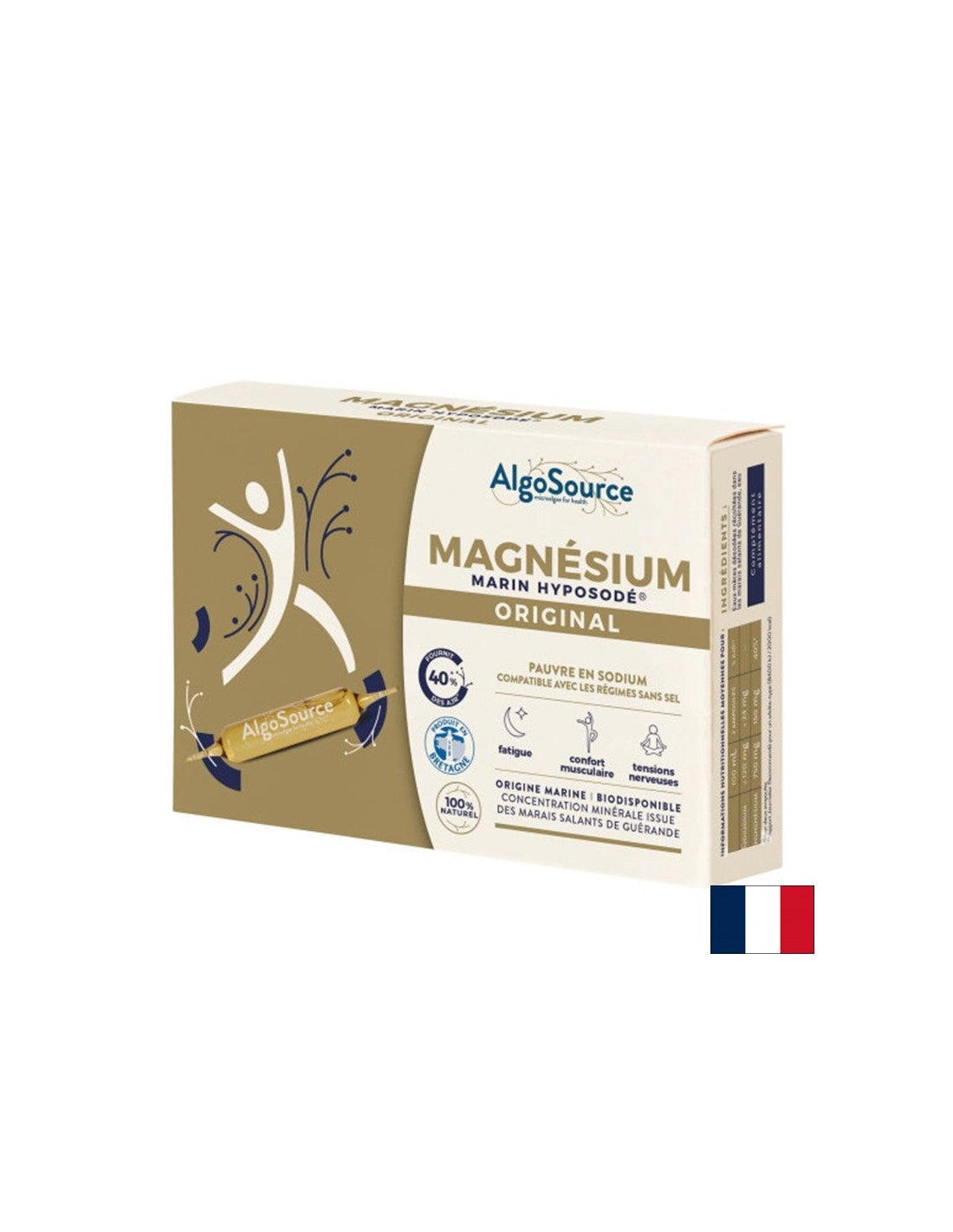 Морски магнезий – При умора, напрежение и мускулни крампи, 150 mg, 20 ампули - Feel You