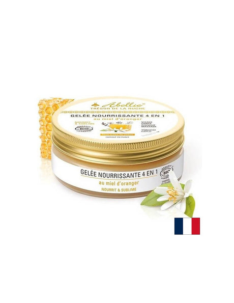 Подхранващо желе-маска с мед – За суха кожа, устни и изтощена коса, 150 ml - Feel You