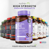 Витамини за очи /натурални/ - Natural Eye Complex 90 веган капсули - Nutra Best Bulgaria