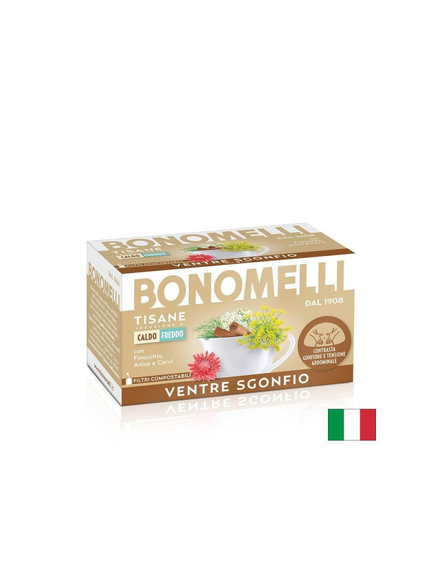 Билков чай против газове и подут корем - За плосък корем и ежедневен комфорт, 16 пакетчета - Feel You