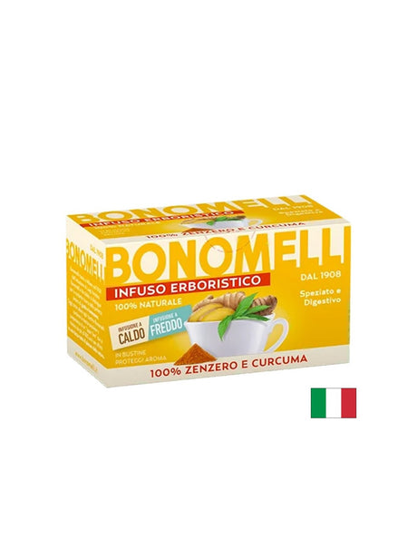 Джинджифил и куркума (билков чай) – Тонизиране и антиоксидантна защита, 16 пакетчета - Feel You