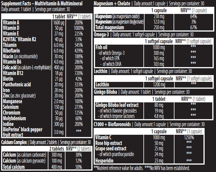 Multi Pro Plus / 30 Packs