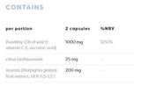Active C 1000 mg | PureWay-C® with Citrus Bioflavonoids & Acerola - 120 капсули - Feel You