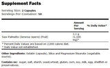 Saw Palmetto Berries 550 mg - 100 капсули