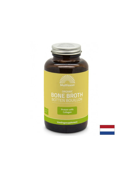 Телешки костен бульон Био, 170 капсули Mattisson Healthstyle - Feel You