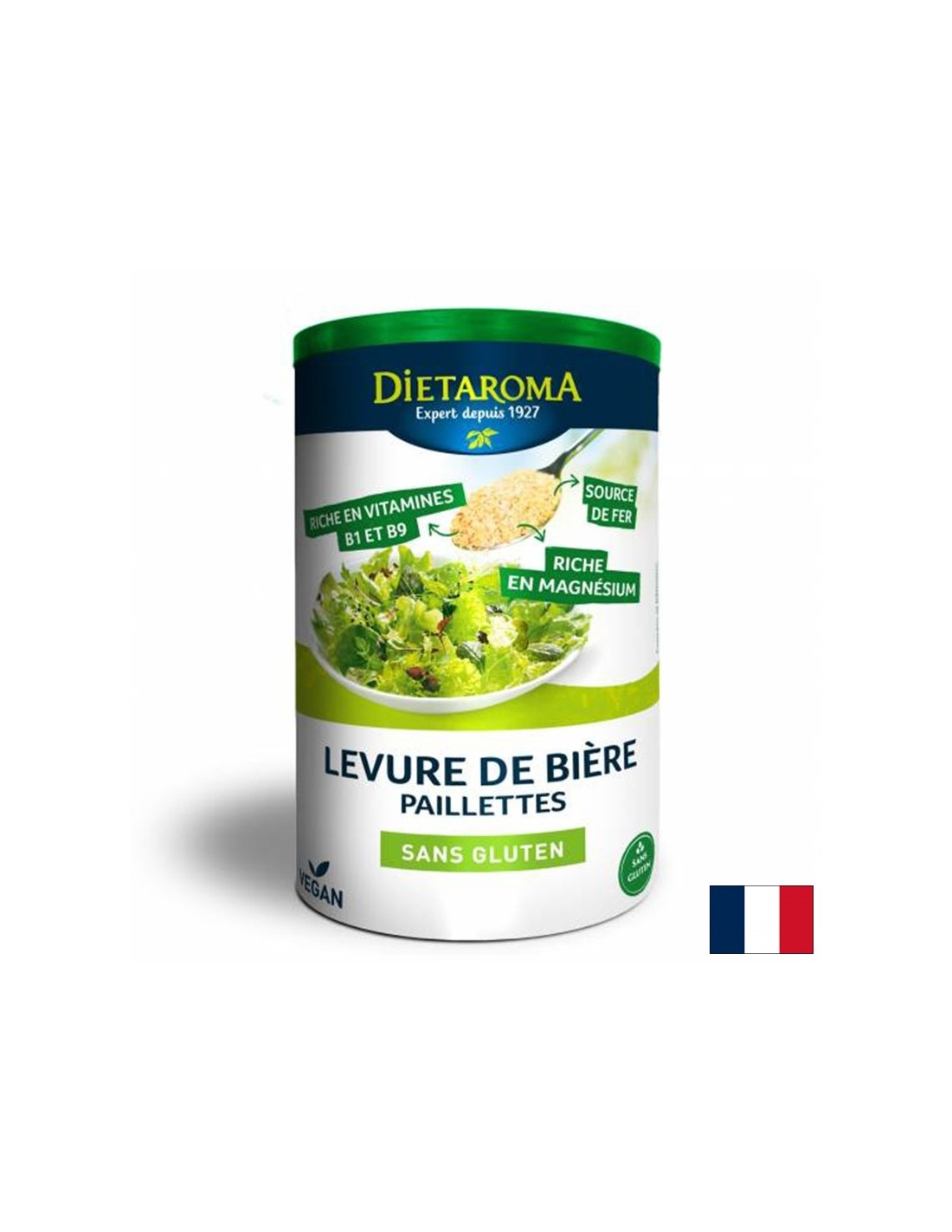 Бирена мая на люспи – За коса, кожа и нокти, без глутен, 175 g - Feel You