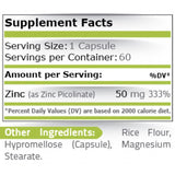 Zinc Picolinate 50 МГ - 60 Капсули