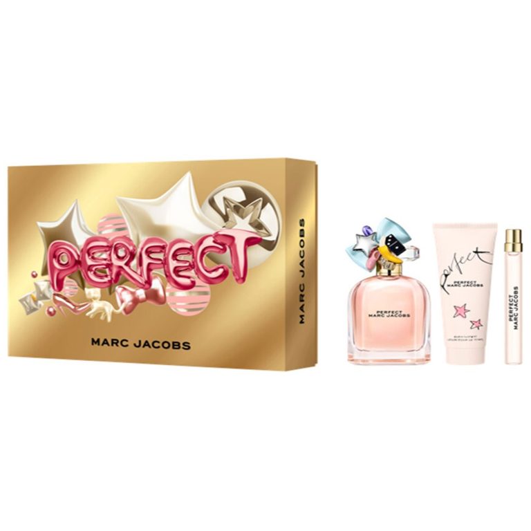 Marc Jacobs – Perfect Eau De Parfum 100ml + Eau De Parfum 10ml + Body Lotion 75ml