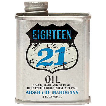 18.21 Man Made - Beard, Hair & Skin Oil ( Absolute Mahogany ) - 60ml - Feel You