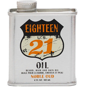 18.21 Man Made - Beard, Hair & Skin Oil ( Noble Oud ) - 60ml - Feel You