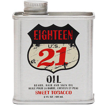 18.21 Man Made - Beard, Hair & Skin Oil ( Sweet Tobacco ) - 60ml - Feel You