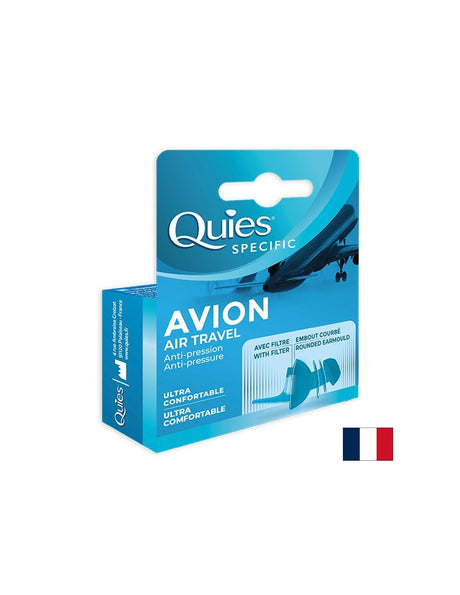 Силиконови тапи за уши (с филтър) 18 dB за предотвратяване разликата в налягането по време на полет, 1 чифт - Feel You