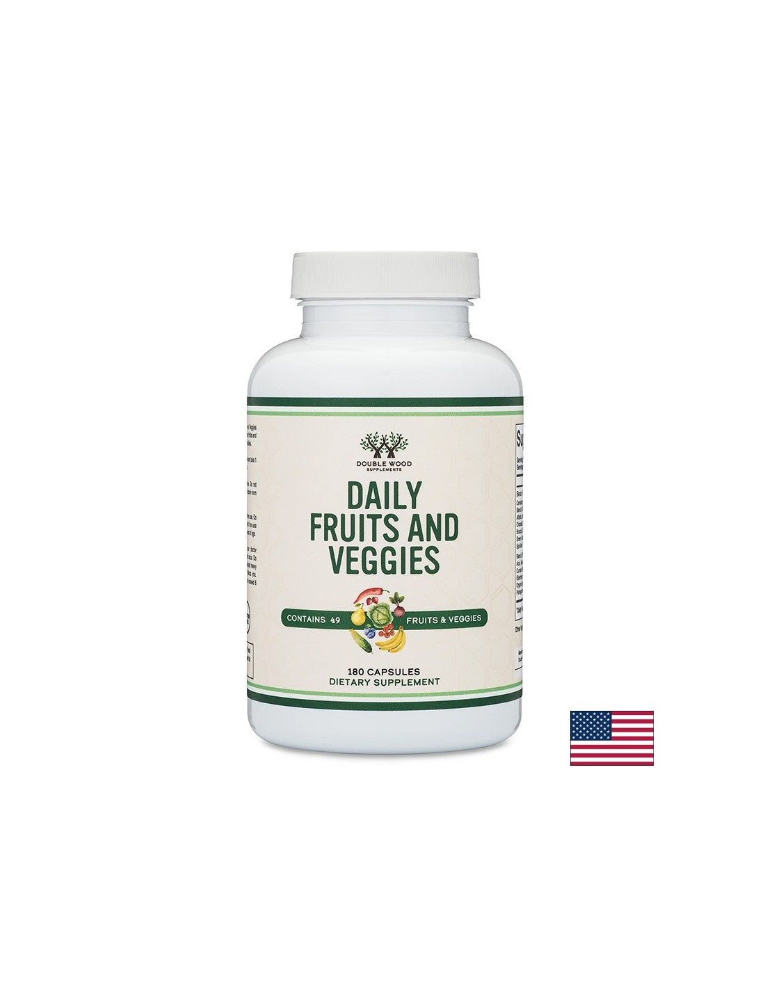 Витаминен бустер - Екстракти от плодове и зеленчуци, 180 капсули - Feel You