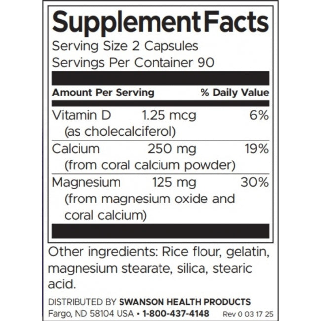 Коралов калциев комплекс - 180 капсули - Feel You