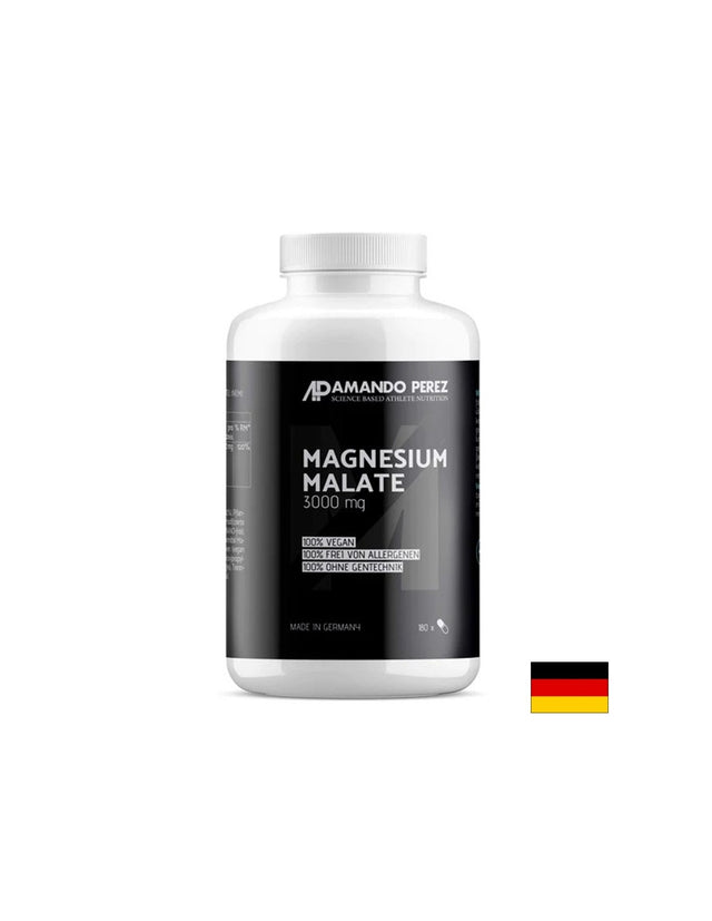 Мускулна и сърдечна функция - Магнезий (малат), 180 таблетки - Feel You