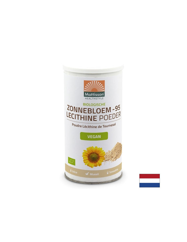 Стрес и депресия - Слънчогледов лецитин Био, 180 g прах - Feel You