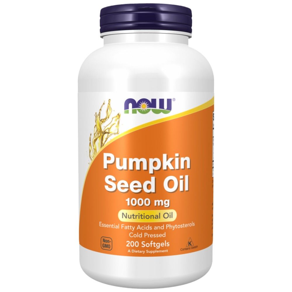 Pumpkin Seed Oil 1000 mg - 200 Гел капсули - Feel You