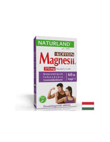 Магнезий 187.5 mg + Кофеин 50 mg – Енергия и мускулен тонус, 60 таблетки - Feel You